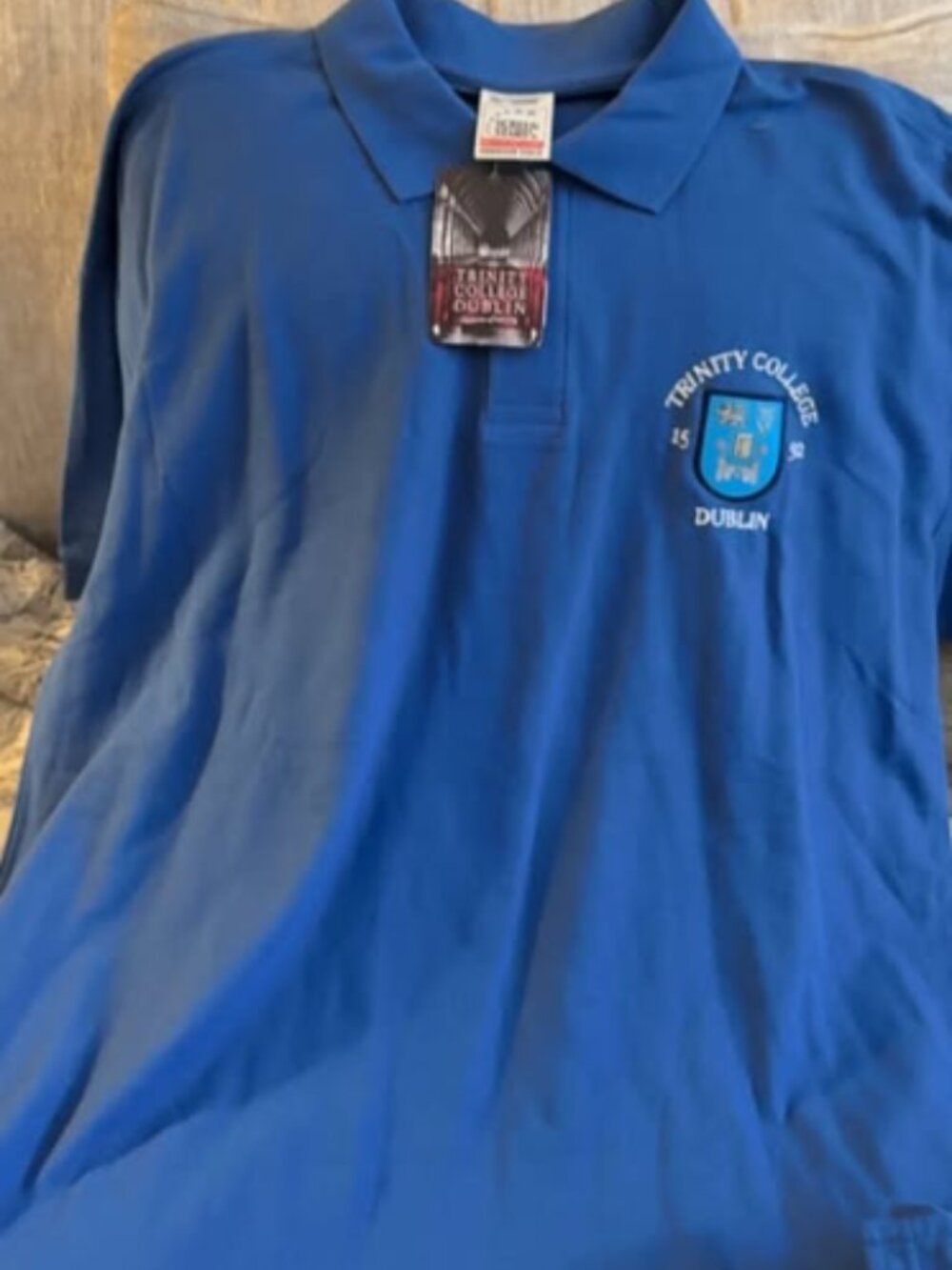 Trinity College Dublin Polo Shirt - XL (New)